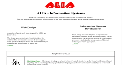 Desktop Screenshot of alia.ie