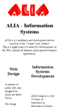 Mobile Screenshot of alia.ie